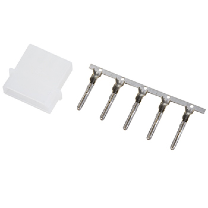 REPLACEMENT CONNECTORS/4 position, male, includes pins.