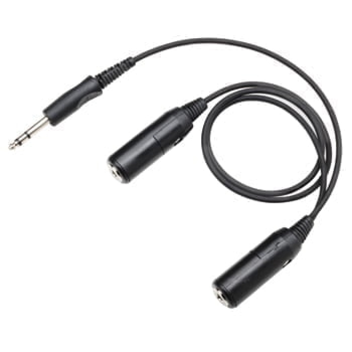 DUAL MICROPHONE Y-ADAPTER