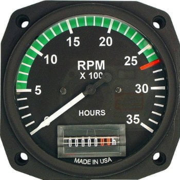 ELECTRONIC TACHOMETER/3 1/8