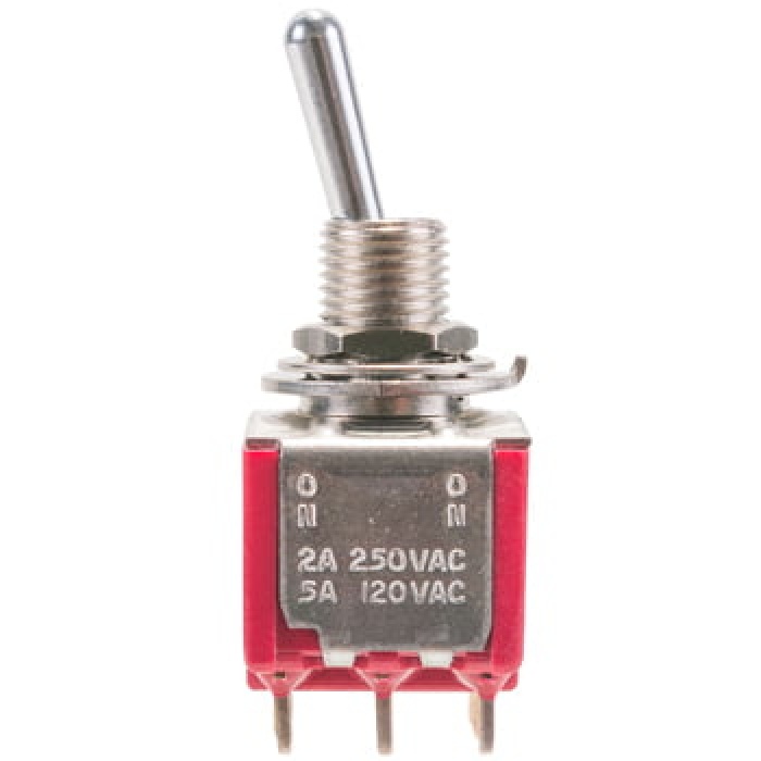 7000 Series Miniature Toggle Switch | 4PDT, ON-ON