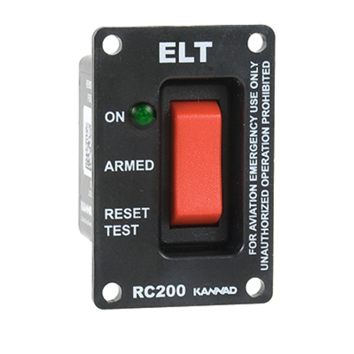 REMOTE CONTROL SWITCH KIT/RC200 NVG. For use with KANNAD ELT's.