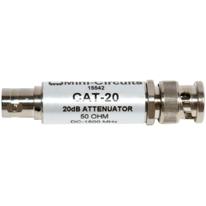 Inline Attenuator | 20dB, BNC