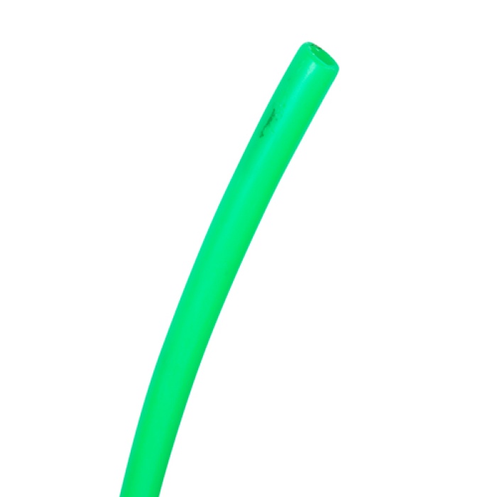 POLY FLO TUBING/3/8 inch tube outside diameter, wall thickness .062 inch, Color: Green.