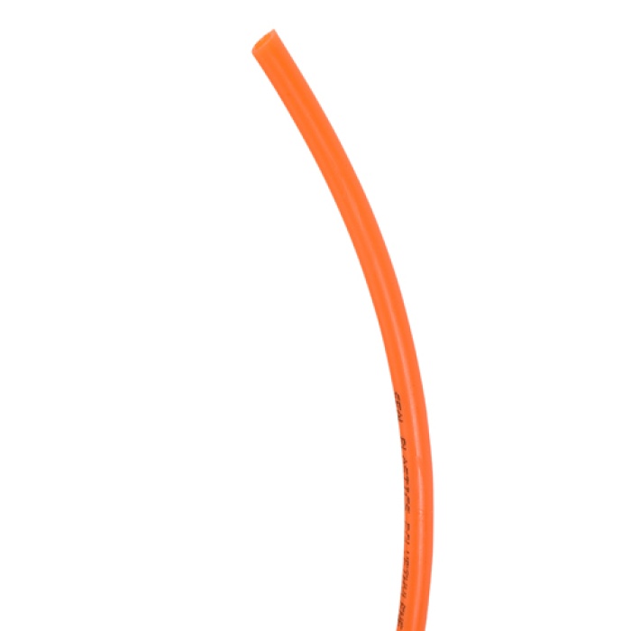 POLY FLO TUBING/3/8 inch tube outside diameter, wall thickness .062 inch, Color: Orange.