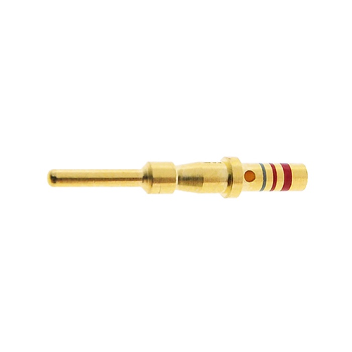 #16 Contact Pin | 16 Gauge Wire, Gold Plated