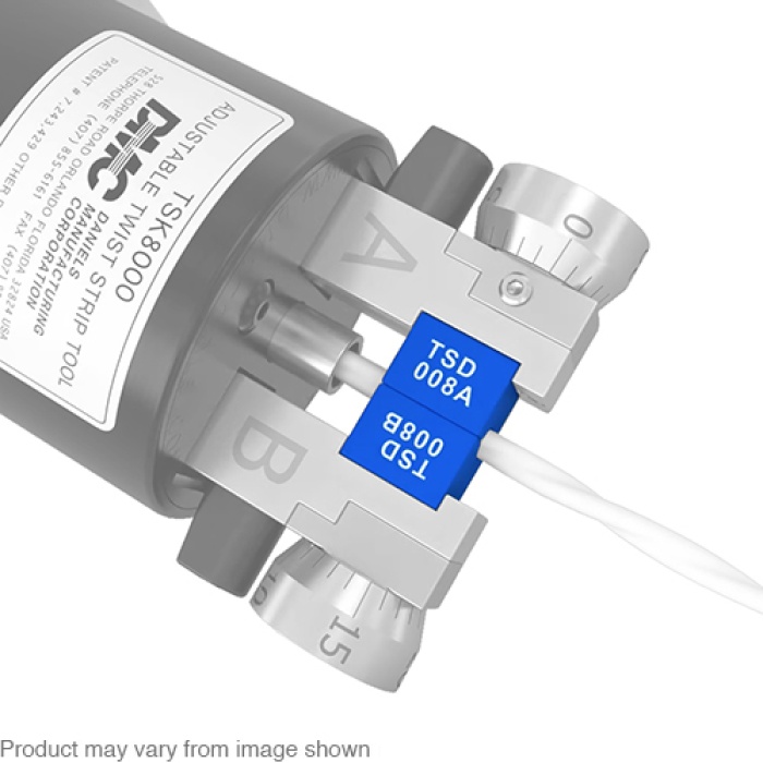 TSK8000 Die Assembly | 0.121 to 0.130in Wire Diameter, 2-Conductor, left lay