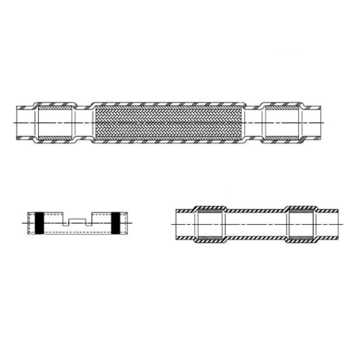 D-150 Shielded Wire Splice | 16–12 AWG, Nickel, 1 Conductor